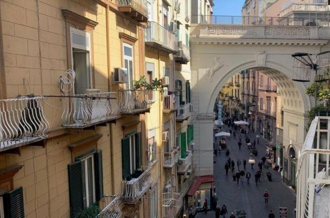Casa Cupiello Via Chiaia - Casa Vacanze Ad Uso Esclusivo Neapel Exterior foto